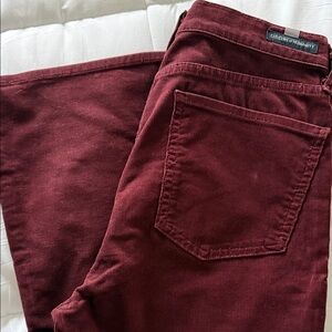 Citizens Of Humanity Women's Boot Cut Jeans - Burgundy